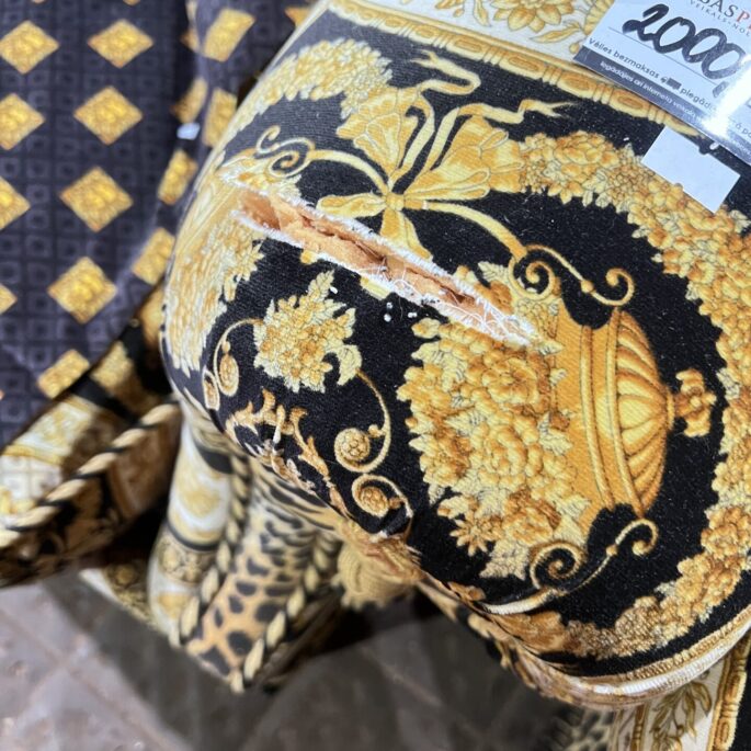 Izvelkams Versace dizaina dīvāns