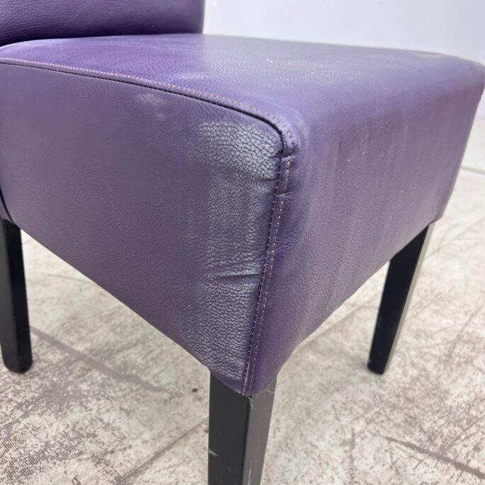 Violets dizaina krēsls