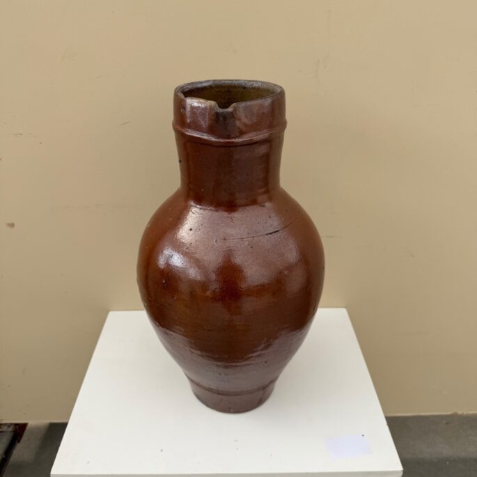 Senlaicīga brūna keramikas krūze, 43 cm (Prece uz pasūtījumu)