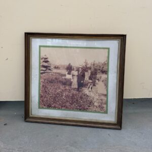 Fotogrāfija koka rāmī