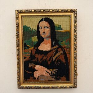 Izšūta glezna "Mona Lisa"