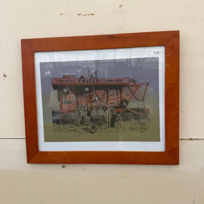 Prints - plakāts koka rāmī
