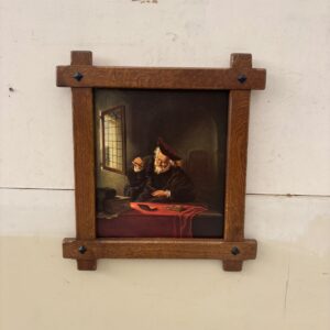 Prints - replika Zalomona Koninka gleznai "Zelta svērējs" (prece uz pasūtījumu)