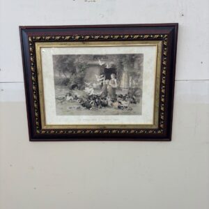 Prints - replika Luigi Chialiva gleznai "Putnu pagalms" (prece uz pasūtījumu)