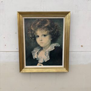 Prints - replika Žana Batista Grēza gleznai "Zēns sarkanā vestē" (prece uz pasūtījumu)
