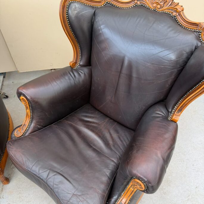 Rokoko stila sofa atpūtas krēsls (prece uz pasūtījumu)