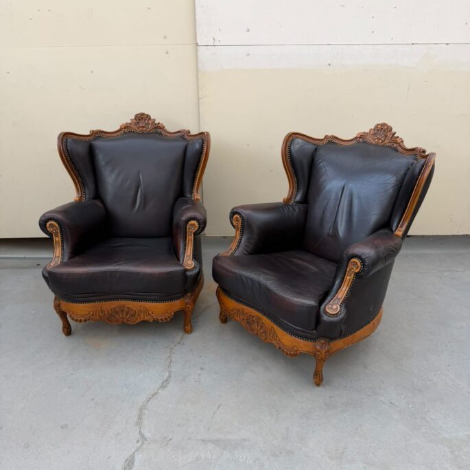 Rokoko stila sofa atpūtas krēsls (prece uz pasūtījumu)