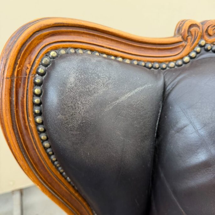Rokoko stila sofa atpūtas krēsls (prece uz pasūtījumu)