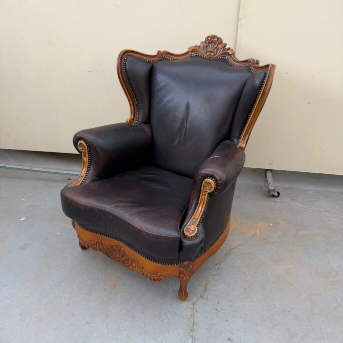 Rokoko stila sofa atpūtas krēsls (prece uz pasūtījumu)