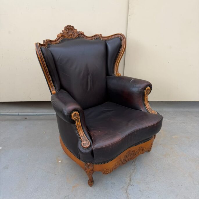 Rokoko stila sofa atpūtas krēsls (prece uz pasūtījumu)