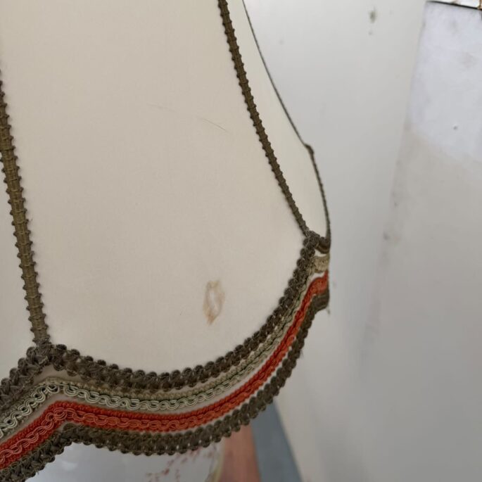 Keramikas galda lampa ar japāņu dizainu (prece uz pasūtījumu)
