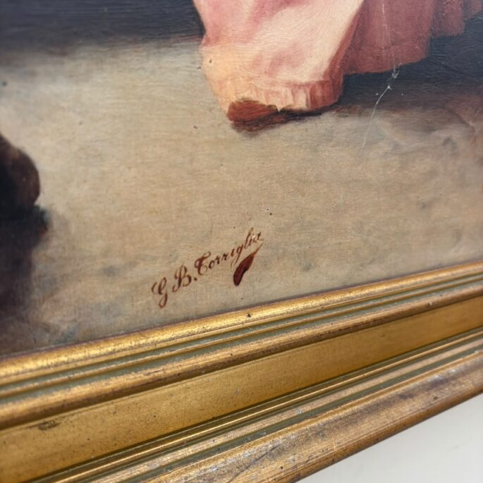 Prints - replika itāļu mākslinieka Giovanni Battista Torriglia gleznai 