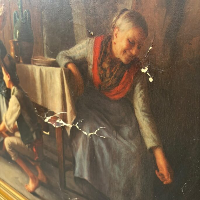 Prints - replika itāļu mākslinieka Giovanni Battista Torriglia gleznai 
