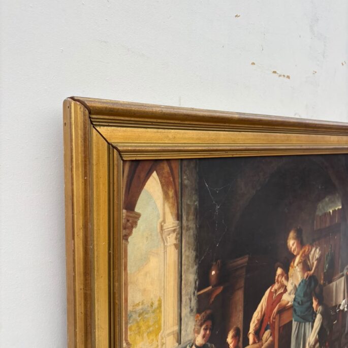 Prints - replika itāļu mākslinieka Giovanni Battista Torriglia gleznai 